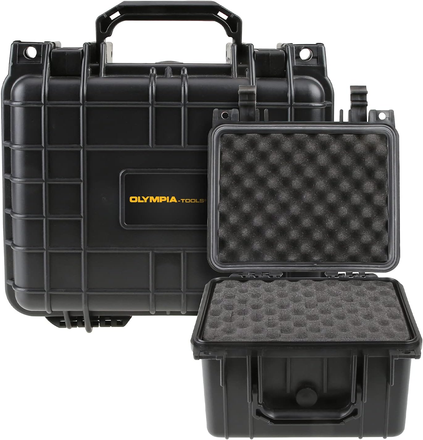 Olympia 10.47" Waterproof Hard Case with DIY Customizable Foam, Fit use of Gear, Equiment, Camera and so on