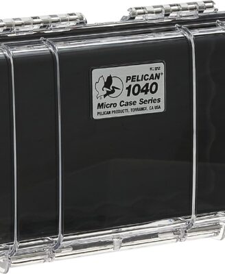 Pelican 1040 Micro Case (Black/Clear)